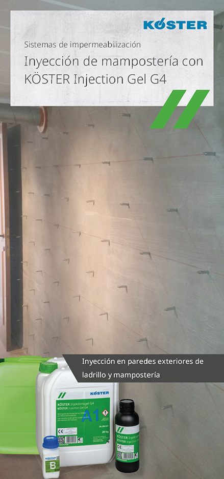 Waterproofing through Injection into the Masonry