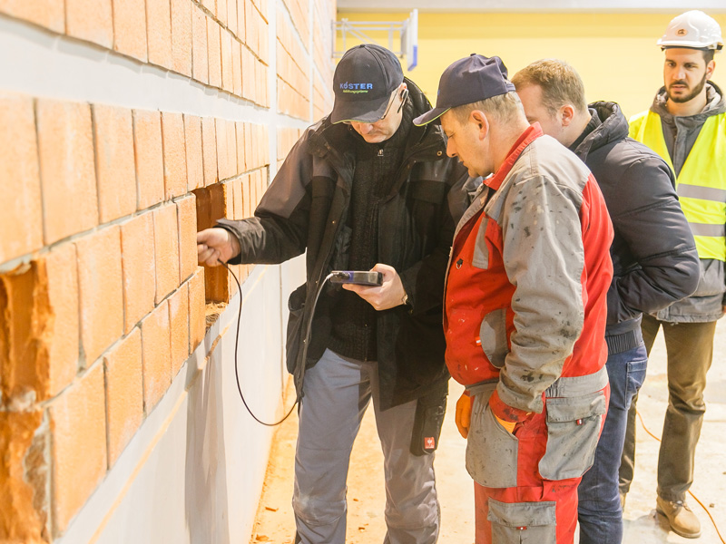 Inspection of the building Inspection of the building